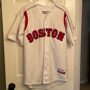 Majestic Red Sox Curt Schilling jersey